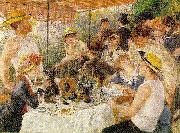 Pierre-Auguste Renoir Luncheon of the Boating Party, painting